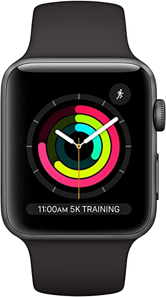 Apple Watch - Apple Watch Series 3(GPS) 42mmスペースグレイ Apple Watch Series 3 42mm Smartwatch MR2X2LL/A B&H Photo Video